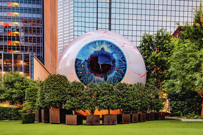 The Eye Dallas Art Print | Museum-Quality Fine Art Print | RedKalion