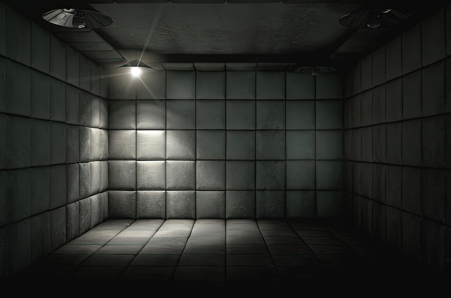 White Padded Cell Art Print | Fine Art Print | RedKalion