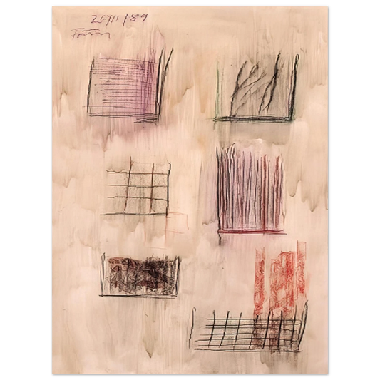 Gunther Forg - Untitled Cansons - 1989 Fine Art Poster - Default Title
