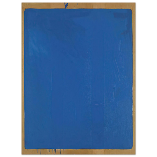 Mario Schifano - Monocromo blu - 1961 Fine Art Poster - Default Title