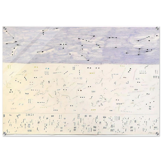 Deep Six - 1979 - Gene Davis Acrylic Print - 70x100 cm / 28x40″ inches