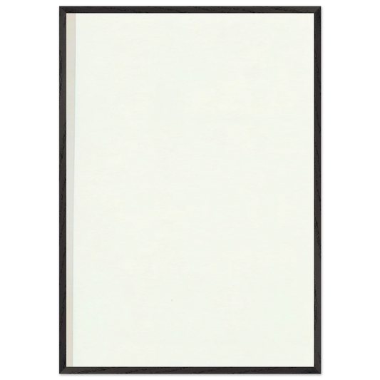 The Station of the Cross - Fourteenth Station - Barnett Newman Framed Art Print – Black Wooden Frame - Default Title - -Framed Art Print