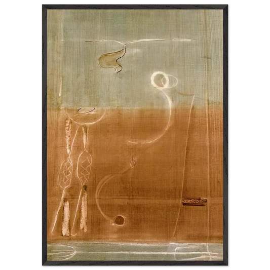 Aubade - 1944 - Mark Rothko Framed Art Print – Black Wooden Frame - Default Title - -Framed Art Print