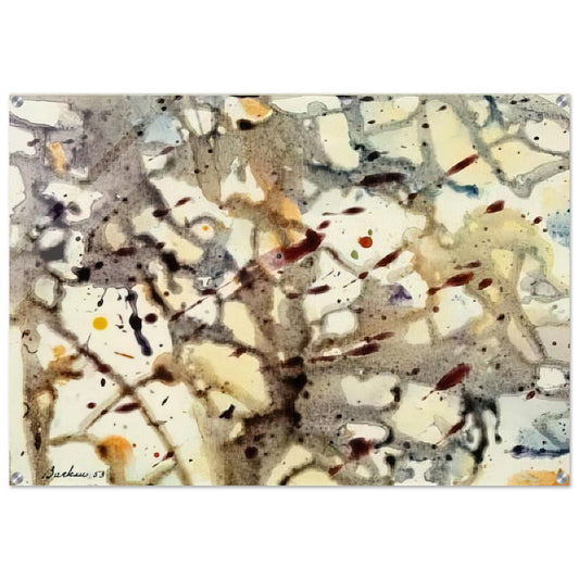 Combustions originelles 36 - Marcel Barbeau Acrylic Print - 70x100 cm / 28x40″ inches