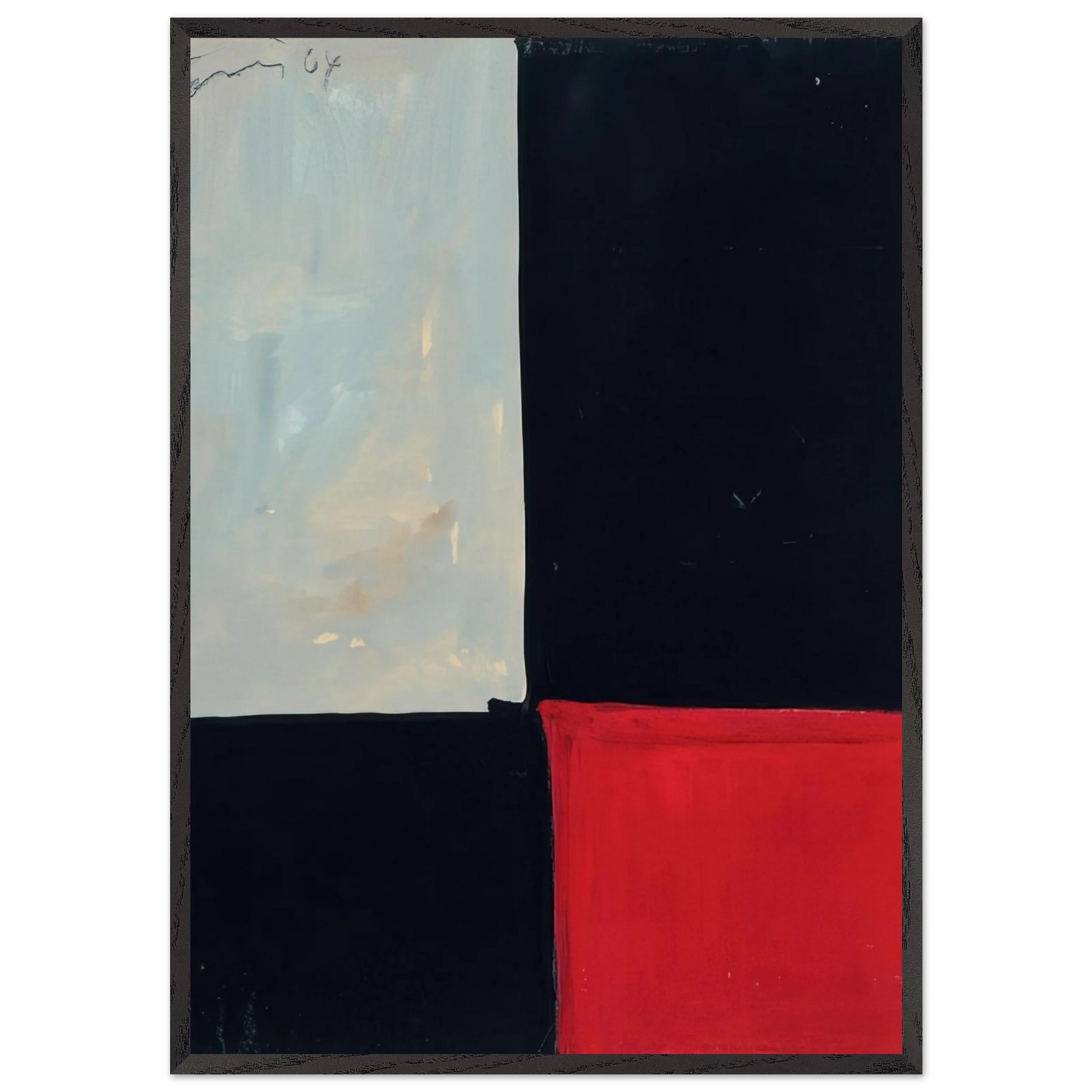 Untitled 04B0101 - 2004 - Gunther Forg Framed Art Print – Black Wooden Frame - Default Title - -Framed Art Print