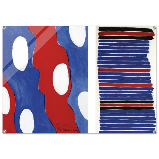 TISSU PROJECT - Sonia Delaunay Acrylic Print - 70x100 cm / 28x40″ inches