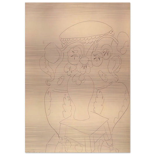 STILL LIFE WITH TWO VASES 1940 - Henri Matisse Brushed Aluminum Print - 70x100 cm / 28x40 inches | Henri Matisse Aluminum Print | Henri Matisse Prints