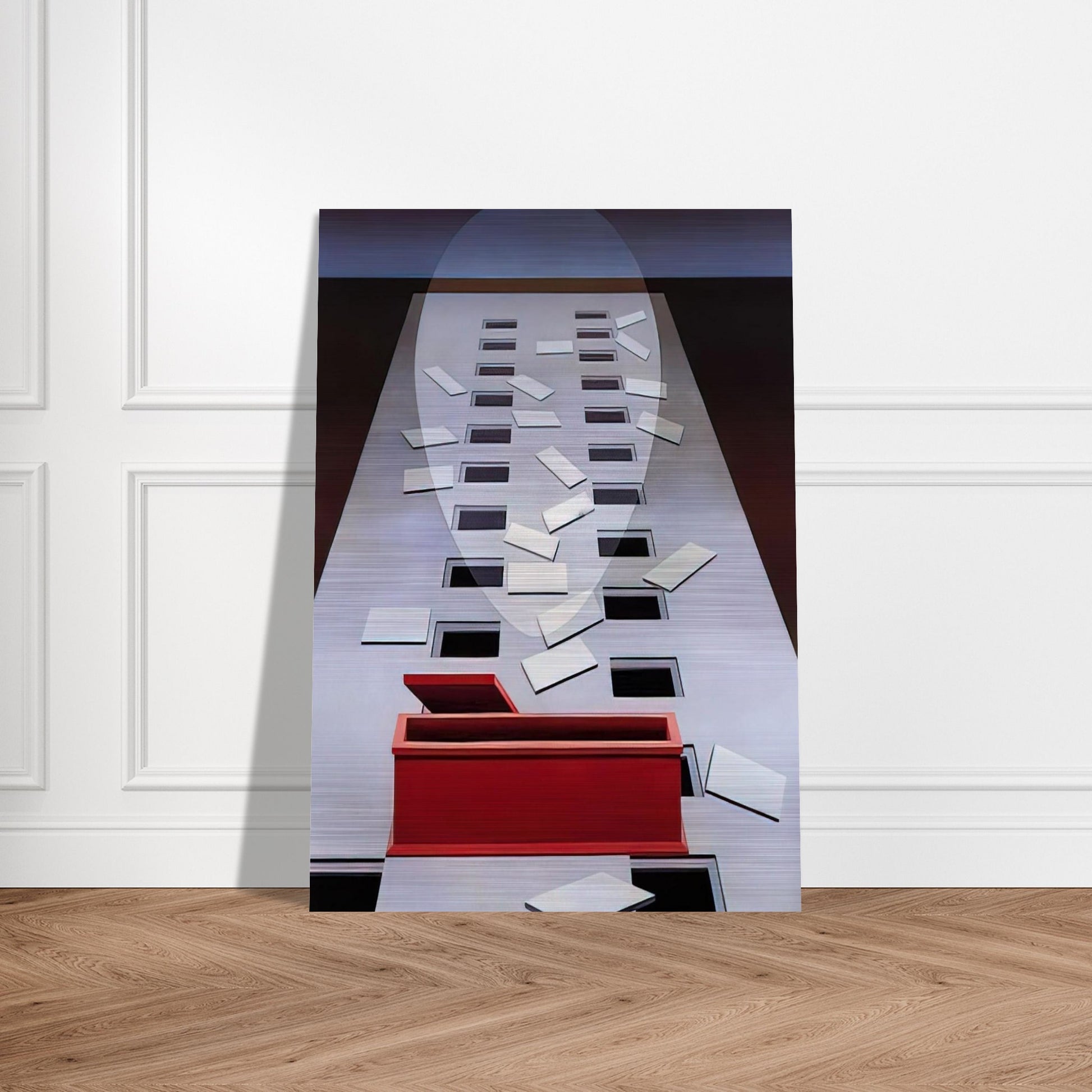 Transection #3, After Fra Angelico - 1967 - Clarence Holbrook Carter Brushed Aluminum Print - 70x100 cm / 28x40 inches | Clarence Holbrook Carter Aluminum Print | Clarence Holbrook Carter Prints