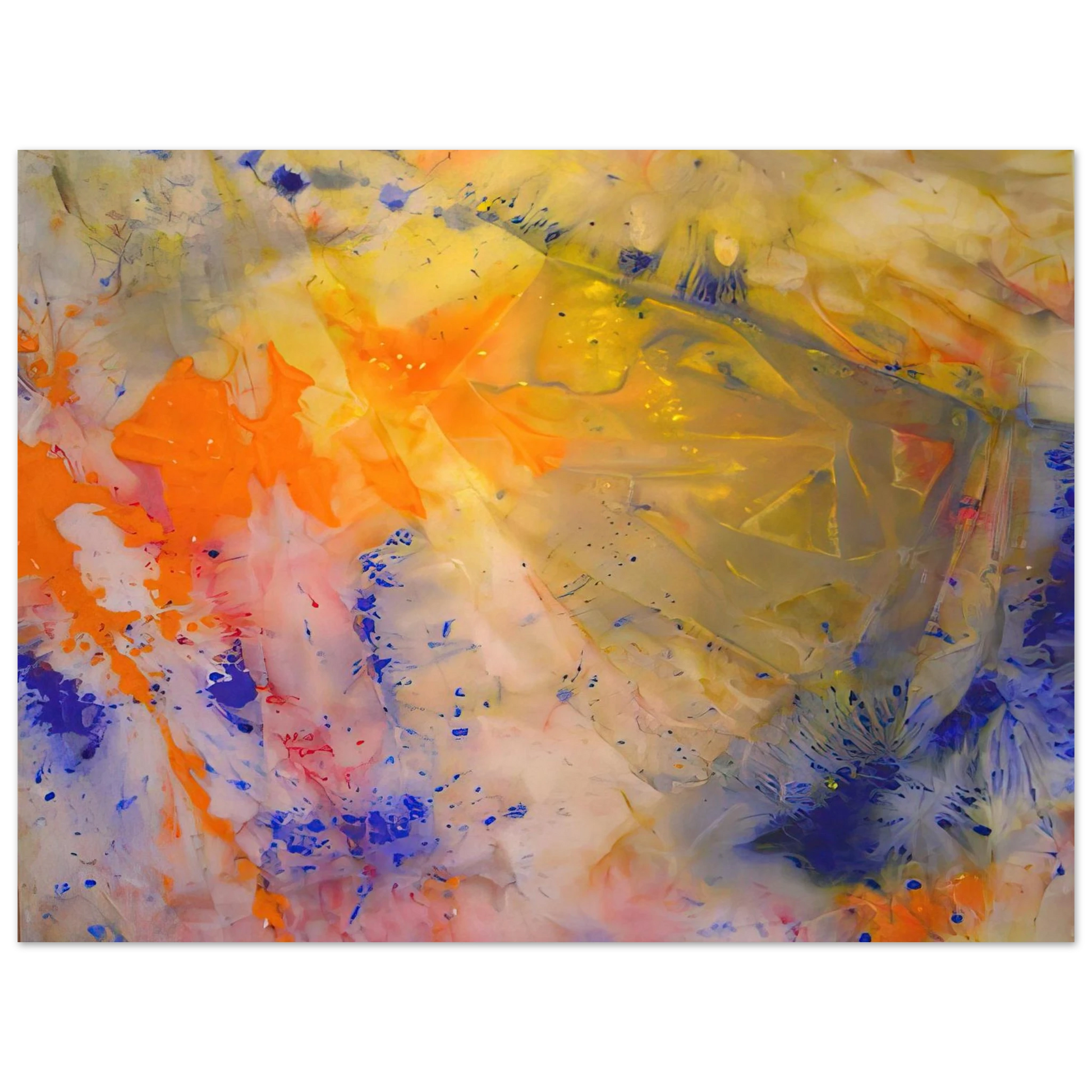 Sam Gilliam - A Spring Thaw Fine Art Poster - Default Title