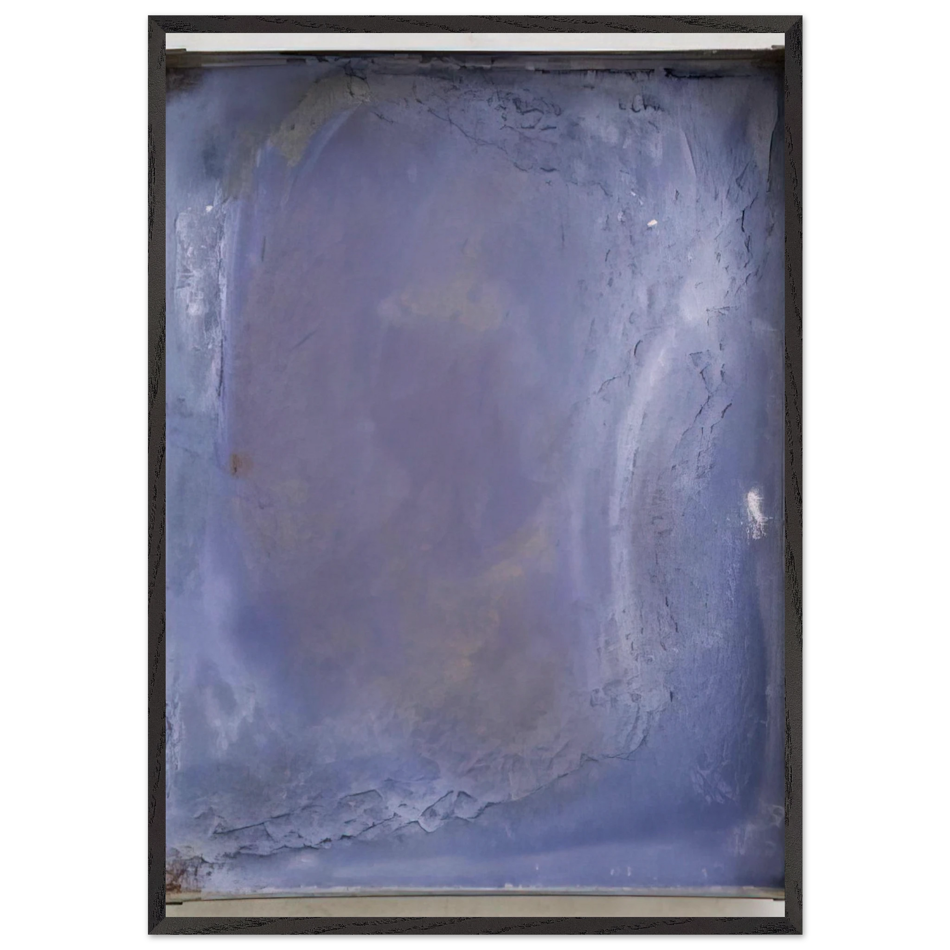 FARBWANNE 1985 - Gotthard Graubner Framed Art Print – Black Wooden Frame - Default Title - -Framed Art Print