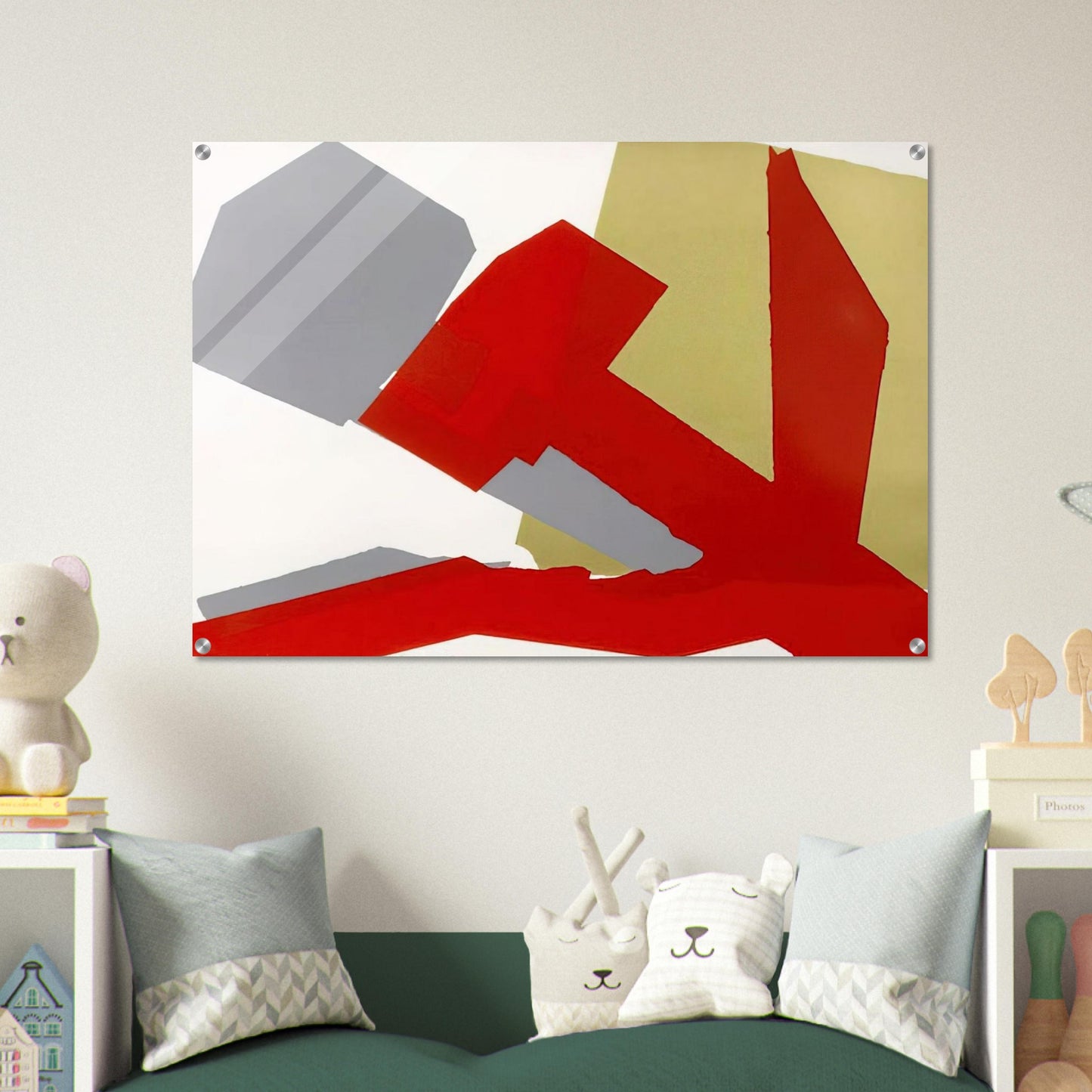 Hammer and Sickle  Special Edition  - Andy Warhol Acrylic Print - 70x100 cm / 28x40″ inches | Andy Warhol Wall Art | Andy Warhol Prints