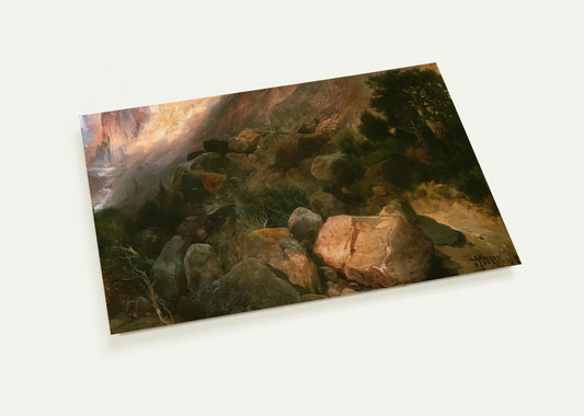Golden Gate Yellowstone National Park By Thomas Moran Pack of 10 Post Cards | Thomas Moran Post Cards | A6 (10.5 x 14.8 cm) - 4.1 x 5.8 inches