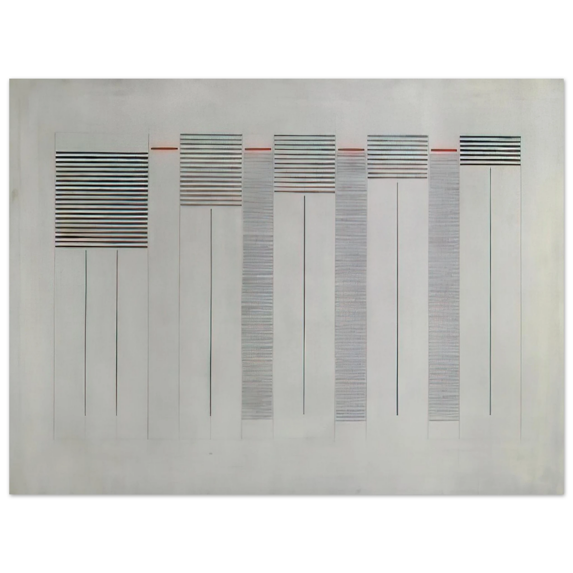 Bice Lazzari - Acrilico n. 12 - 1976 Fine Art Poster - Default Title