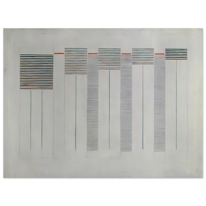 Bice Lazzari - Acrilico n. 12 - 1976  75x100 cm / 30x40inches Fine Art Poster