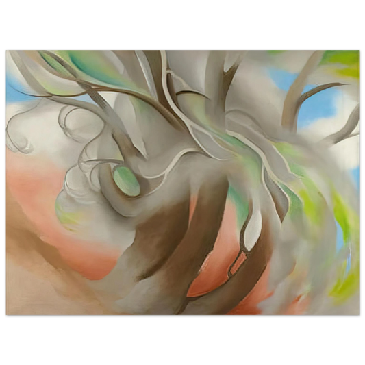 Georgia O'Keeffe - Spring Tree No. II Fine Art Poster - 13x18 cm / 5x7 inches