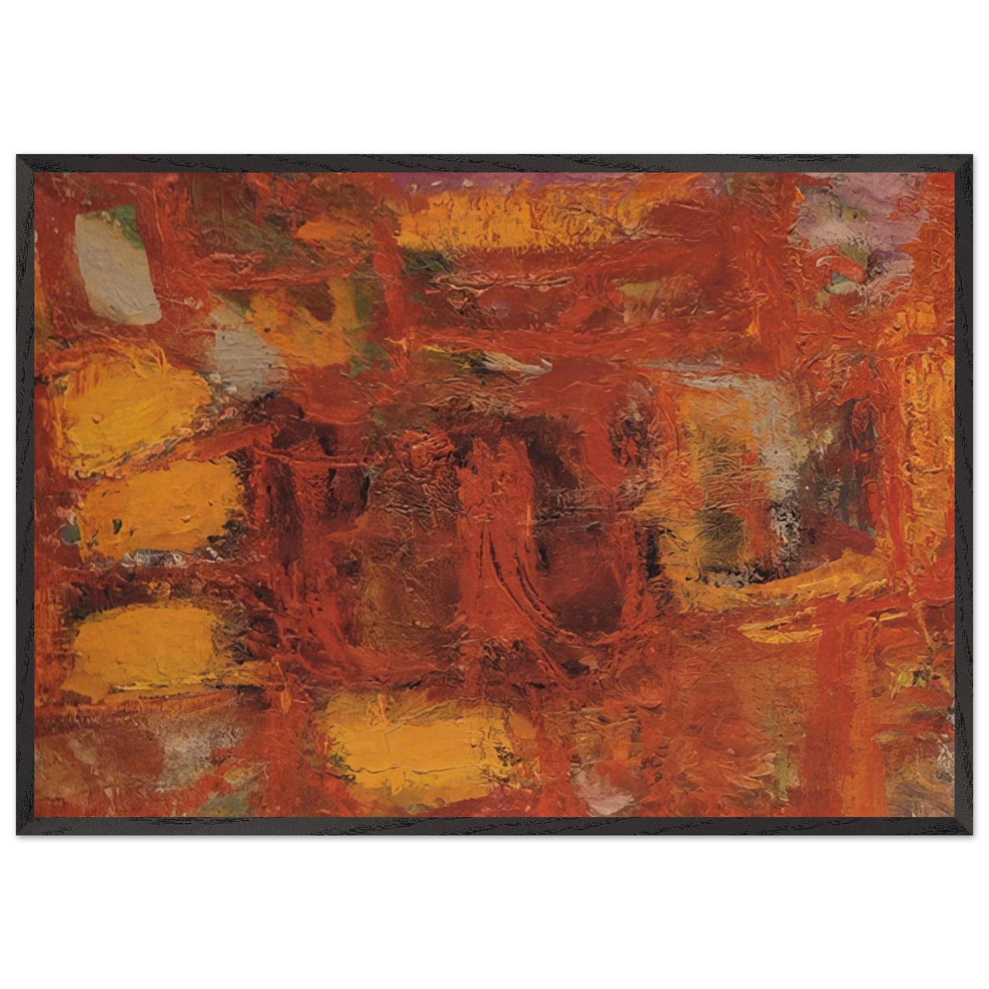 Ritual - Cy Twombly Framed Art Print – Black Wooden Frame - Default Title - -Framed Art Print