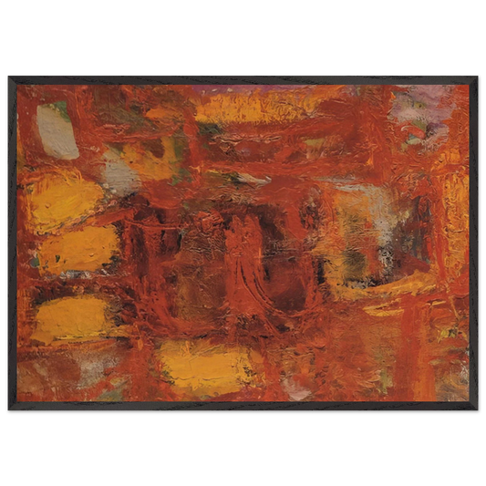 Ritual - Cy Twombly Framed Art Print – Black Wooden Frame - Default Title - -Framed Art Print