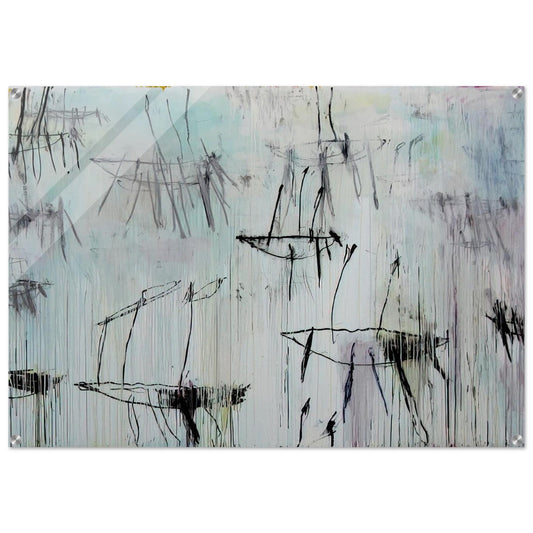Lepanto, Part V - Cy Twombly Acrylic Print - 70x100 cm / 28x40″ inches
