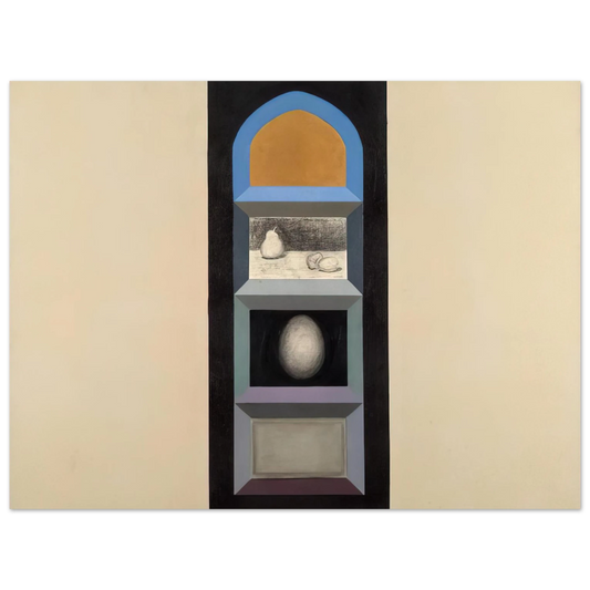 Miriam Schapiro - Shrine for R.K. II, 1963 - Feminist Art Fine Art Poster - Default Title