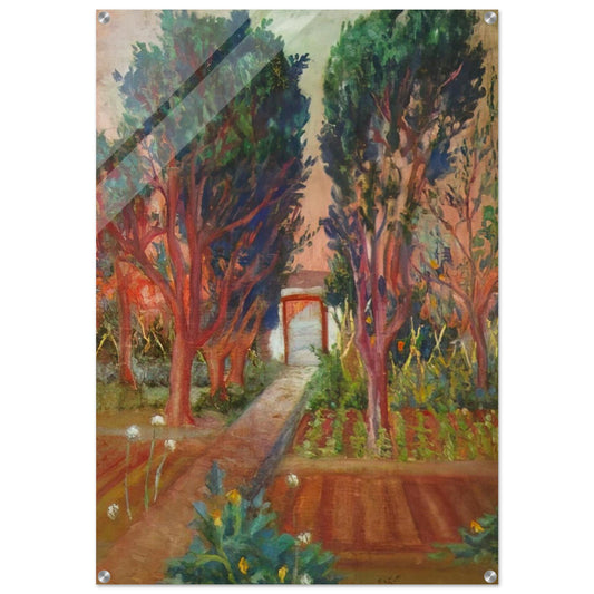 THE VEGETABLE GARDEN OF LLANER - Salvador Dali Acrylic Print - 70x100 cm / 28x40″ inches