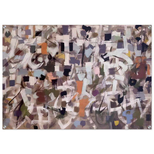 Number 15 - 1953 - Bradley Walker Tomlin Acrylic Print - 70x100 cm / 28x40″ inches | Bradley Walker Tomlin Wall Art | Bradley Walker Tomlin Prints