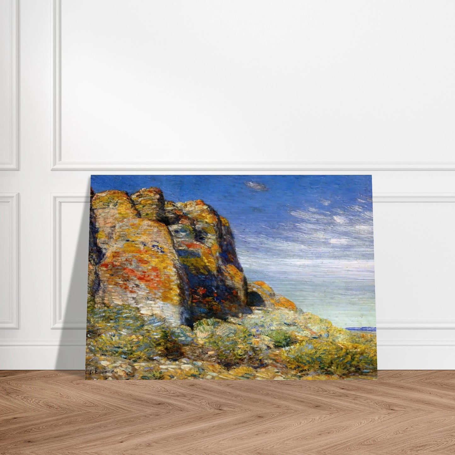 Harney Desert 02 - Childe Hassam Brushed Aluminum Print - 70x100 cm / 28x40 inches | Childe Hassam Aluminum Print | Childe Hassam Prints