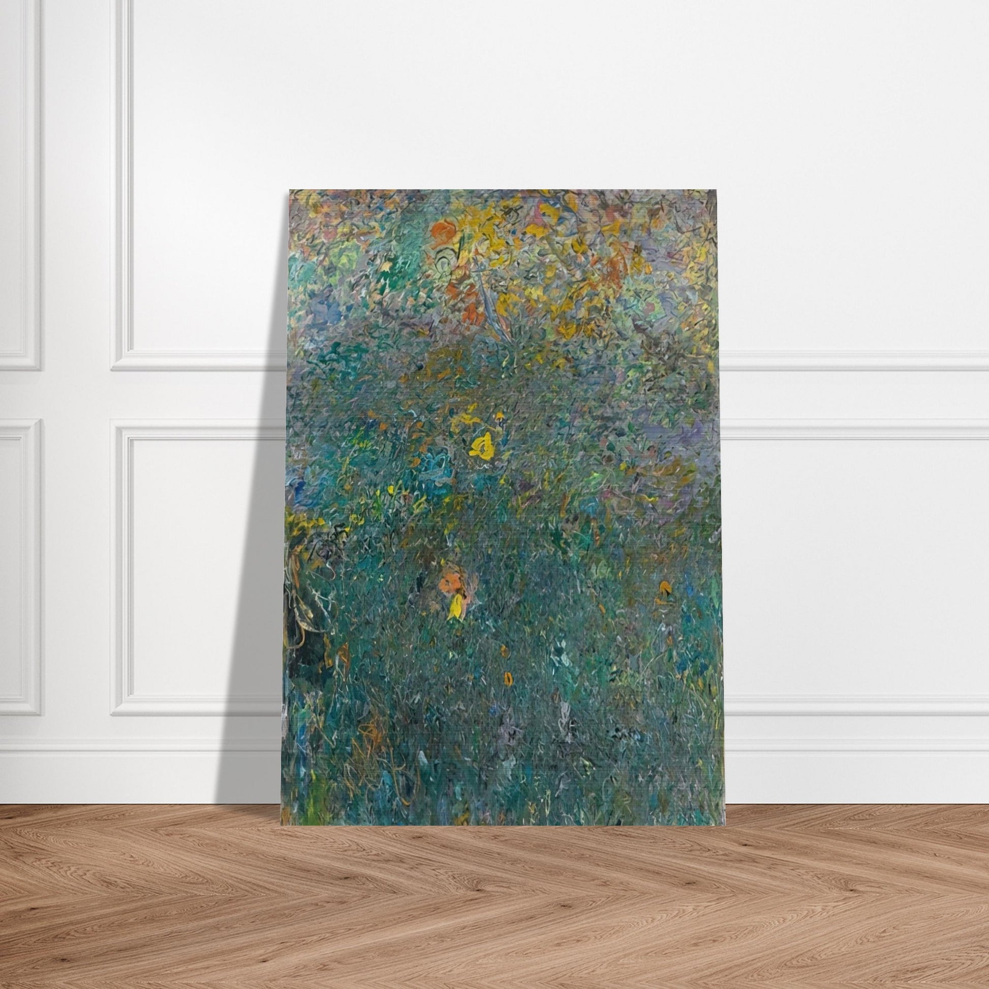 HYDROGEN 1961 - Milton Resnick Brushed Aluminum Print - 70x100 cm / 28x40 inches | Milton Resnick Aluminum Print | Milton Resnick Prints