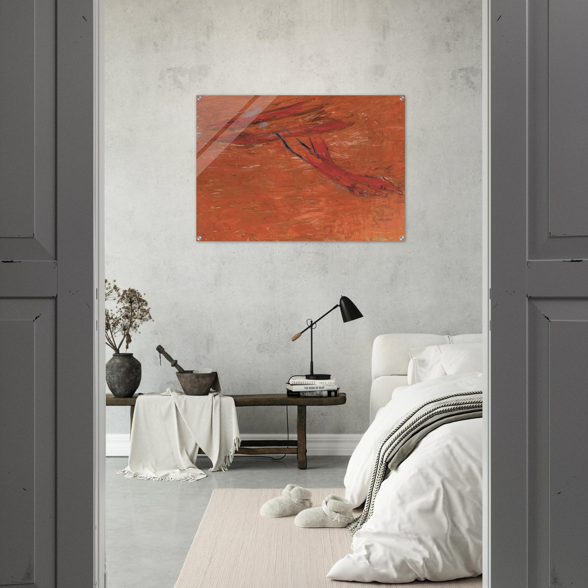 AUGUST 17TH 1998 - Susan Rothenberg Acrylic Print - 70x100 cm / 28x40″ inches | Susan Rothenberg Wall Art | Susan Rothenberg Prints