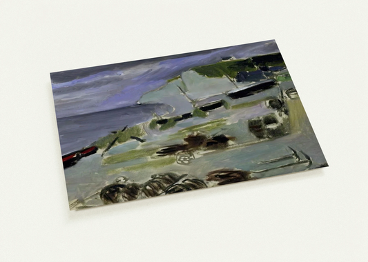 BOATS ON THE BEACH ETRETAT 1920 By Henri Matisse Pack of 10 Post Cards | Henri Matisse Post Cards | A6 (10.5 x 14.8 cm) - 4.1 x 5.8 inches