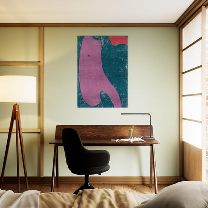 Etude de tissu - 1946 - Serge Poliakoff Brushed Aluminum Print - 70x100 cm / 28x40 inches | Serge Poliakoff Aluminum Print | Serge Poliakoff Prints
