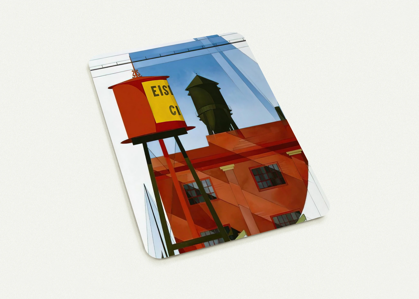 Buildings Abstraction, Lancaster - 1931 By Charles Demuth Pack of 10 Post Cards | Charles Demuth Post Cards | A6 (10.5 x 14.8 cm) - 4.1 x 5.8 inches