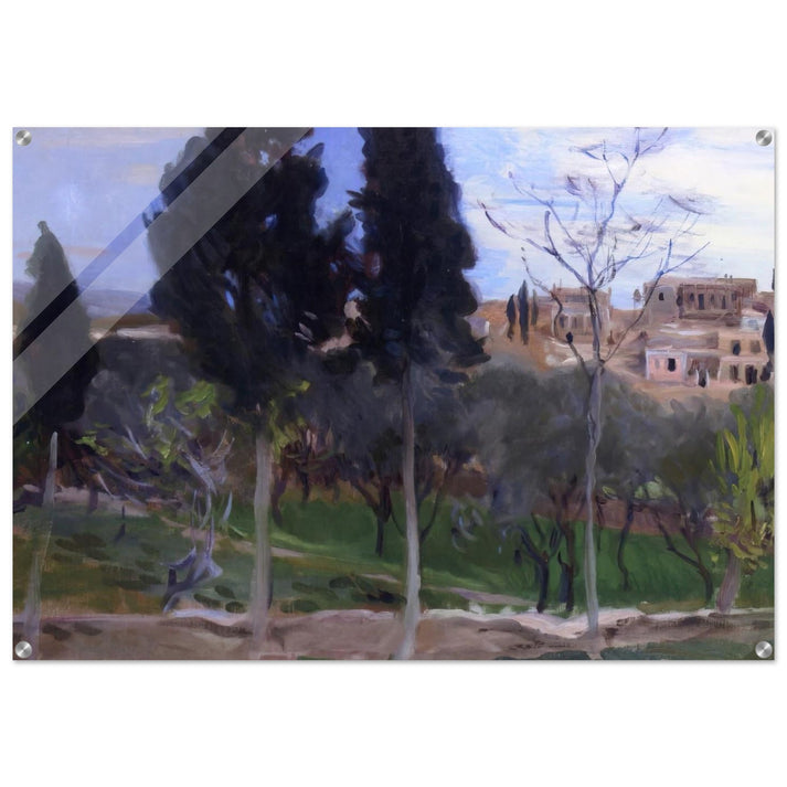 Mediterranean Landscape - John Singer Sargent Acrylic Print - 70x100 cm / 28x40″ inches