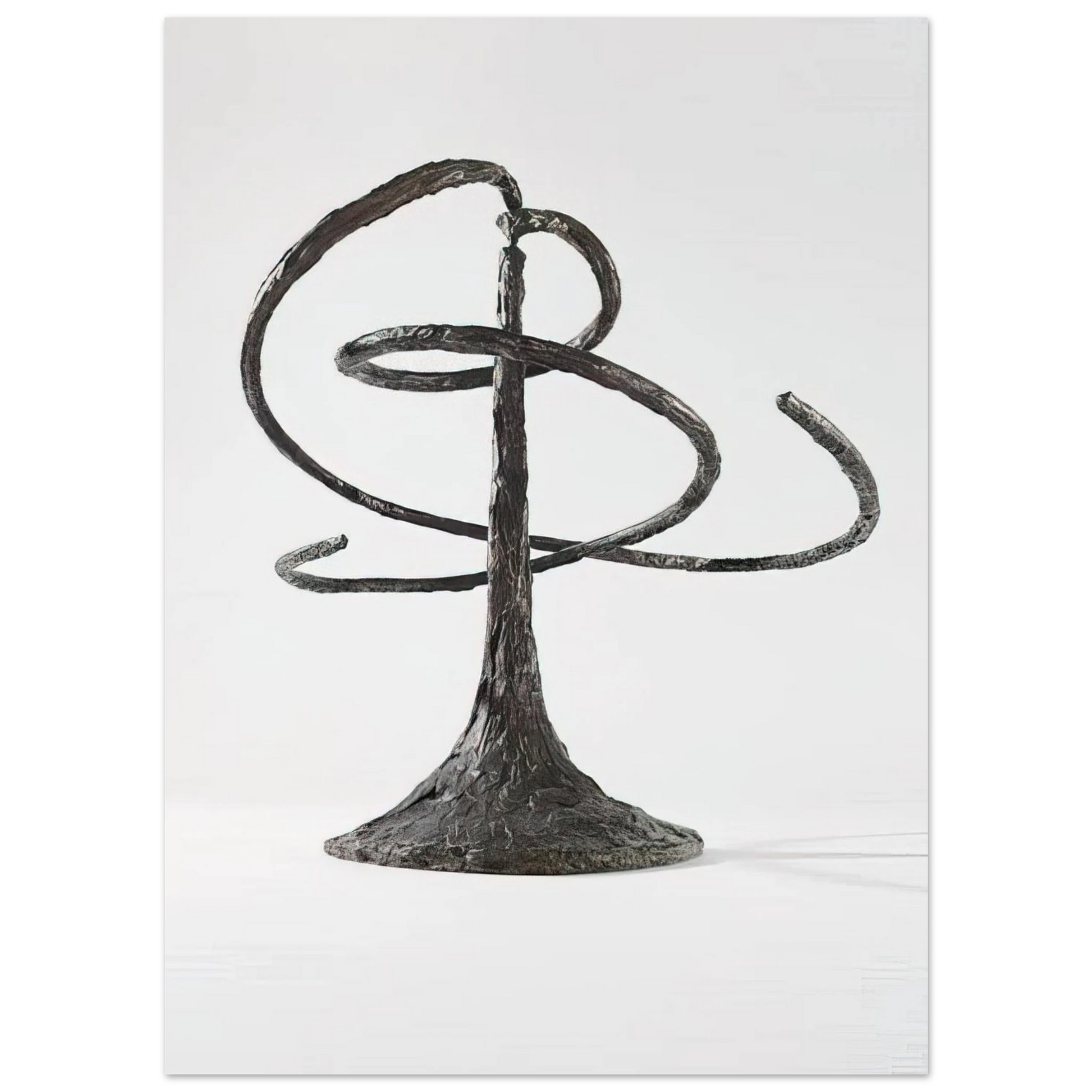 Alexander Calder - THE HELICES DOUBLE HELIX 1944 Fine Art Poster - 40x60 cm / 16x24 inches