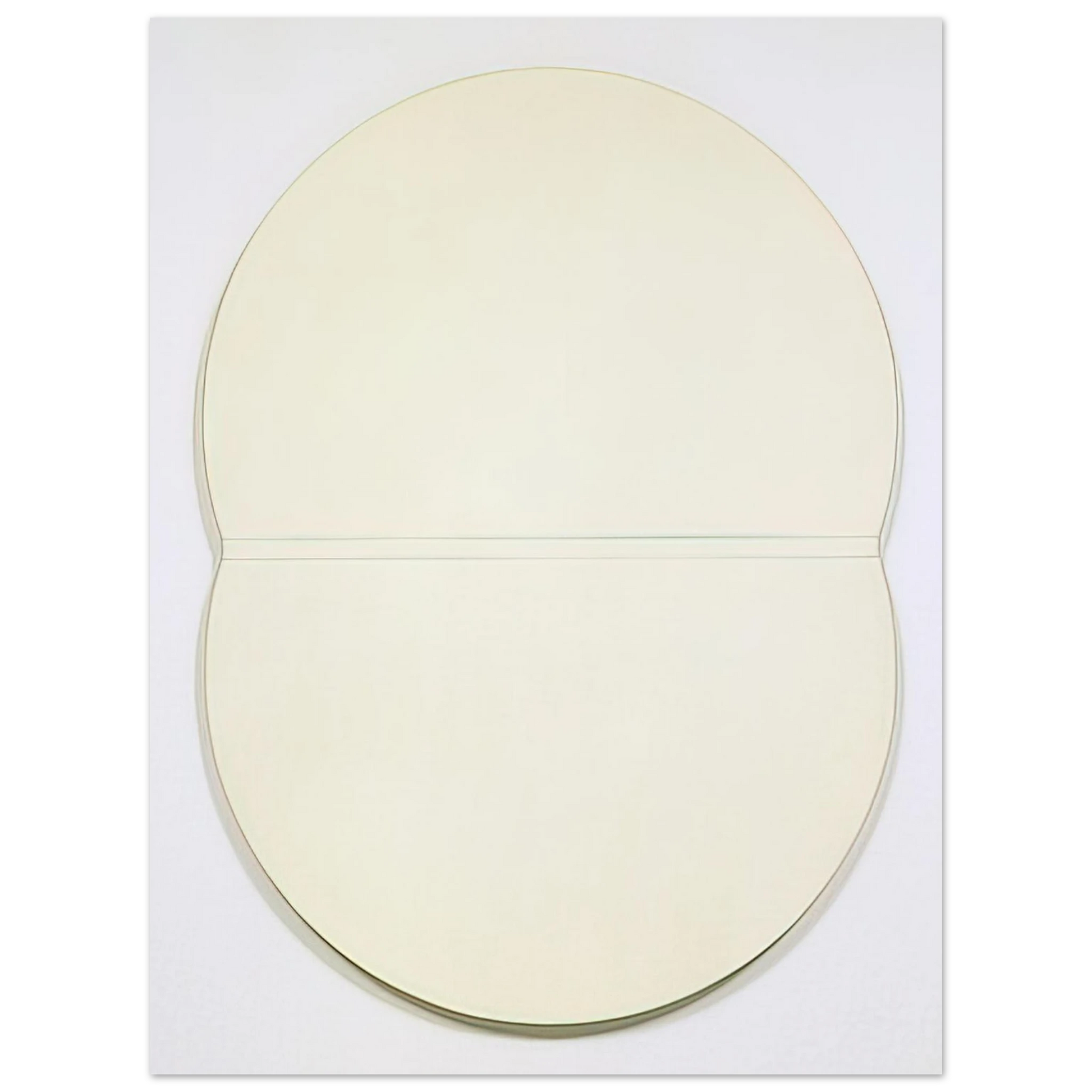 Ellsworth Kelly - White Plaque. Bridge Arch and Reflection Fine Art Poster - Default Title