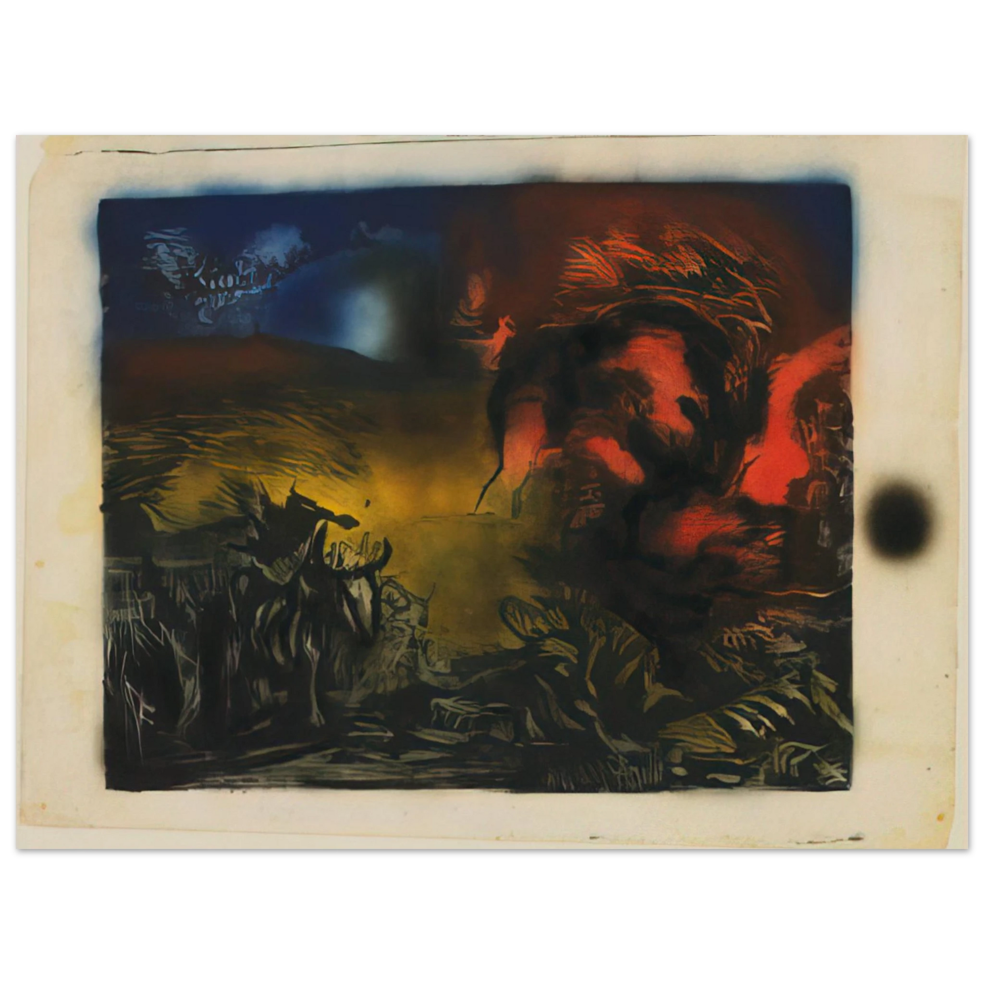 Jackson Pollock - LANDSCAPE WITH STEER 1937 Fine Art Poster - Default Title