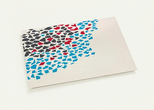 Abstract Composition - 1980 By Robert Goodnough Pack of 10 Post Cards | Robert Goodnough Post Cards | A6 (10.5 x 14.8 cm) - 4.1 x 5.8 inches