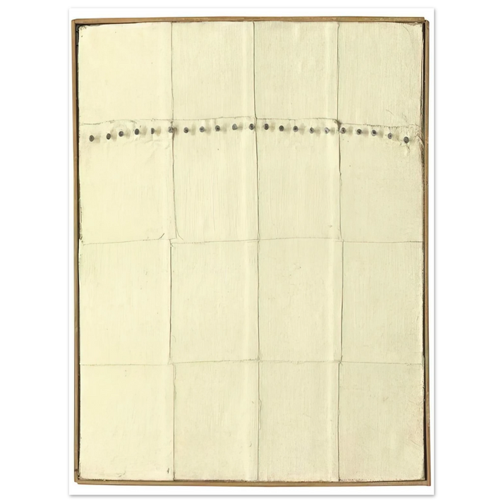 Agnes Martin - Homage to Greece  75x100 cm / 30x40inches Fine Art Poster