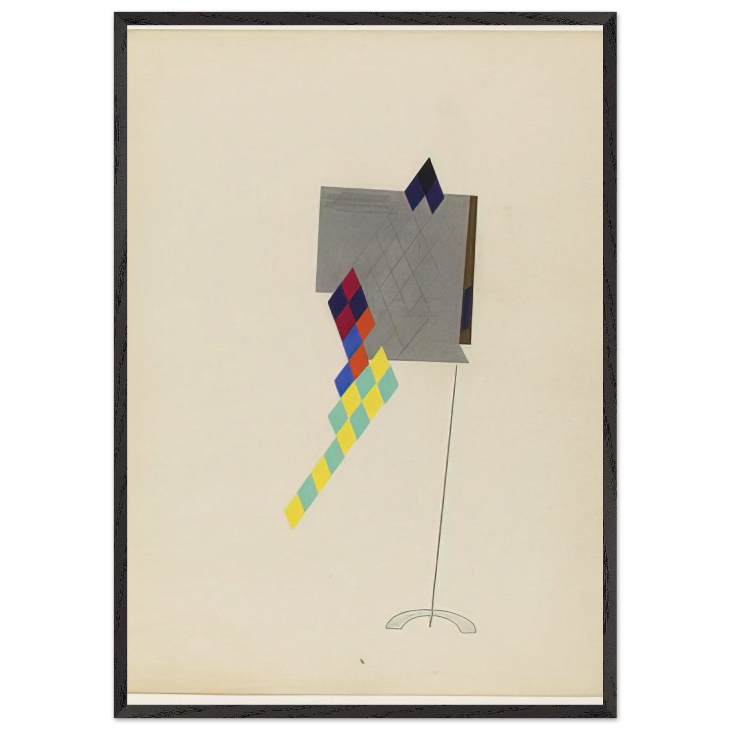 DRAGONFLY FROM THE PORTFOLIO REVOLVING DOORS 1926 - Man Ray Framed Art Print – Black Wooden Frame - Default Title - -Framed Art Print