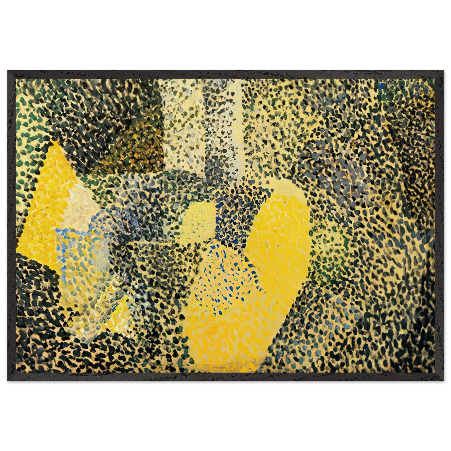 MADRID ARCHITECTURE AND POPLARS - Salvador Dali Framed Art Print – Black Wooden Frame - Default Title - -Framed Art Print