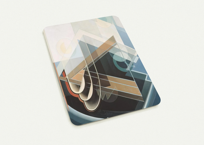 Abstract No. 7 - 1939 By Lawren Harris Pack of 10 Post Cards | Lawren Harris Post Cards | A6 (10.5 x 14.8 cm) - 4.1 x 5.8 inches