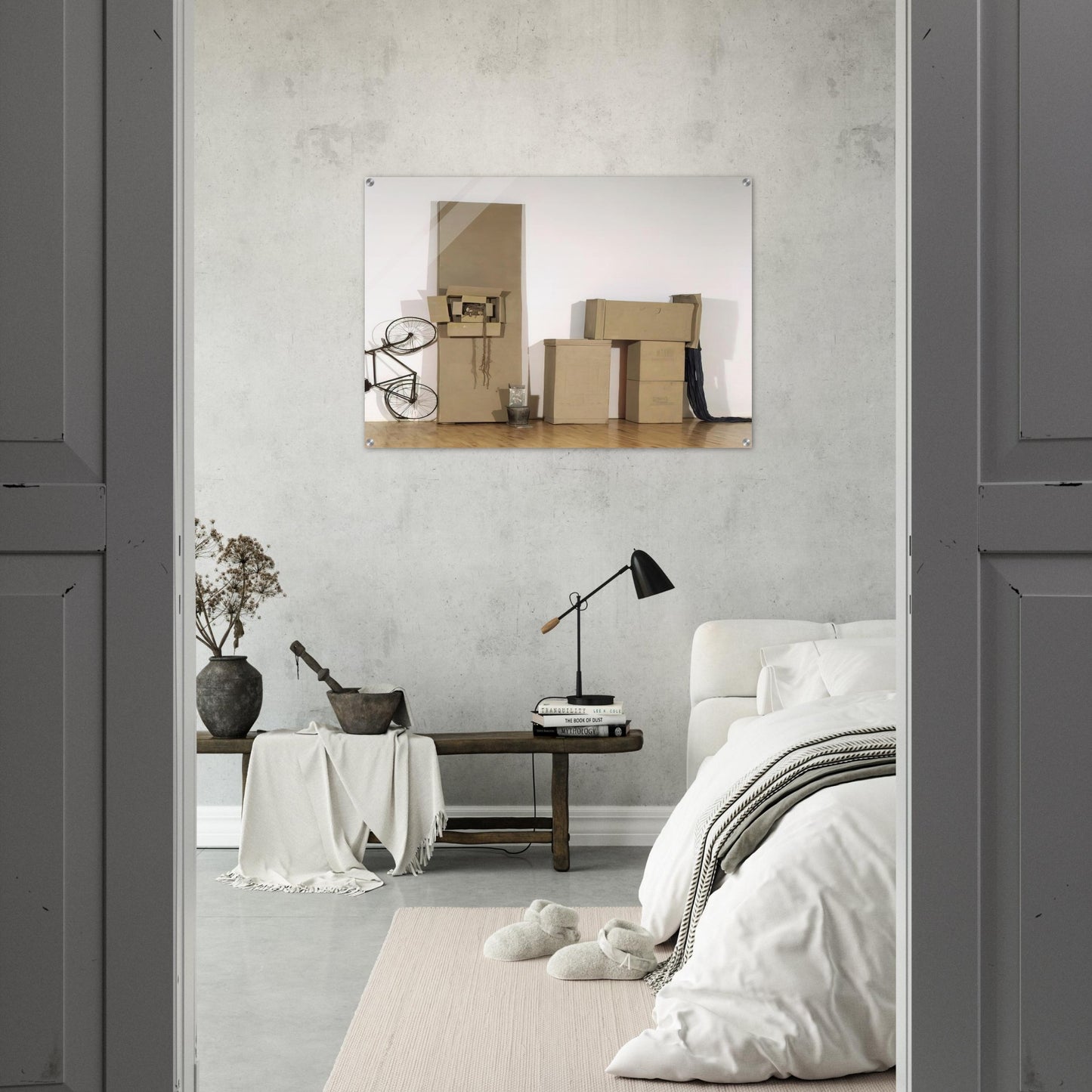 UNTITLED EARLY EGYPTIAN 1973 - Robert Rauschenberg Acrylic Print - 70x100 cm / 28x40″ inches | Robert Rauschenberg Wall Art | Robert Rauschenberg Prints