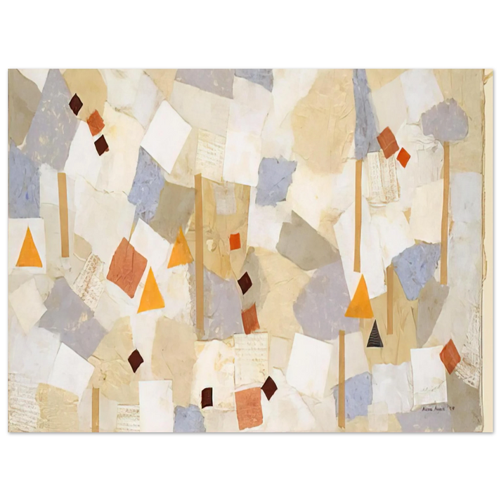 Anne Ryan - Number 547 - 1954  75x100 cm / 30x40inches Fine Art Poster