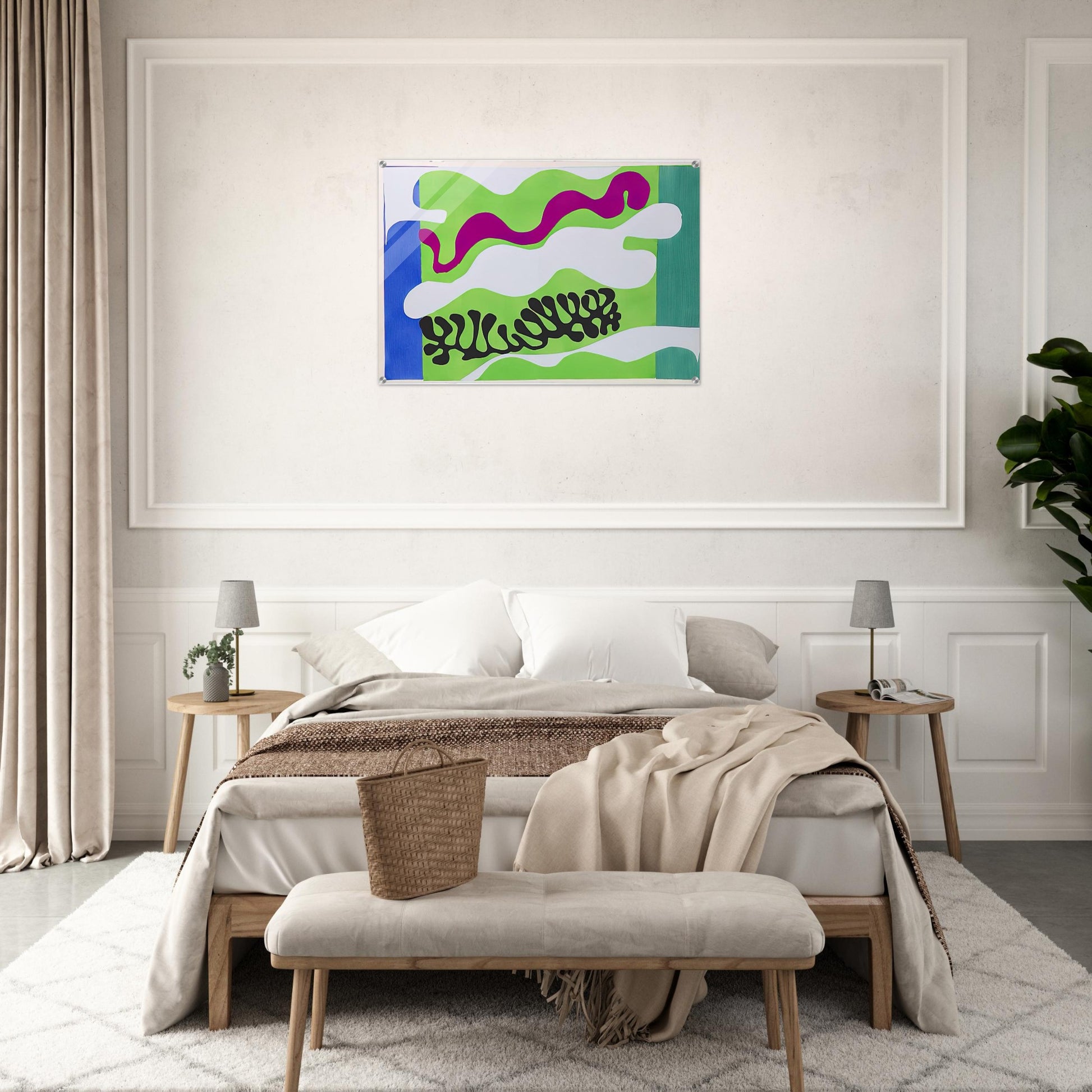 THE LAGOON 1947 - Henri Matisse Acrylic Print - 70x100 cm / 28x40″ inches