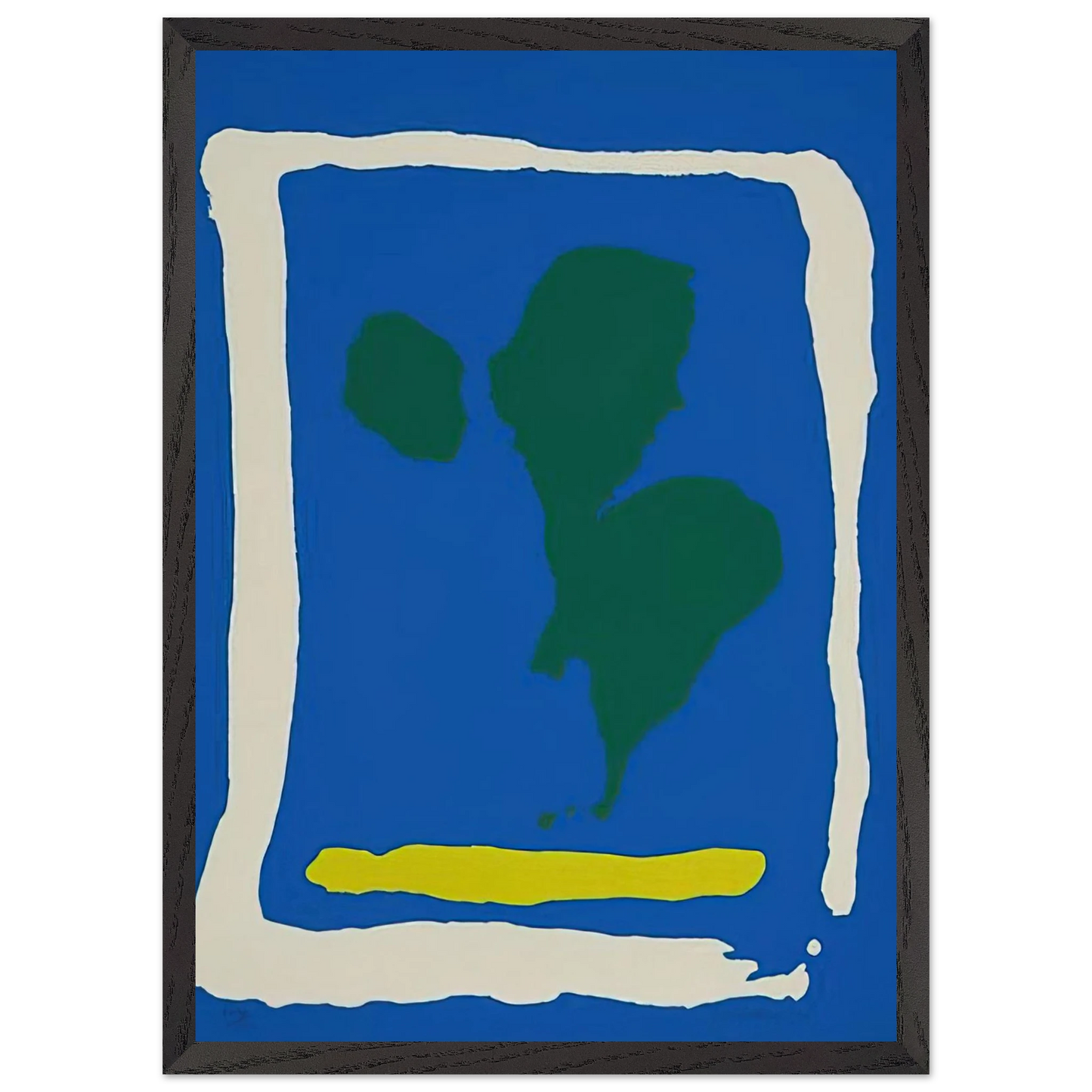 Helen Frankenthaler - Air Frame - 1965 Wall art - A2 (42 x 59.4  cm) - Fine Art Poster - -