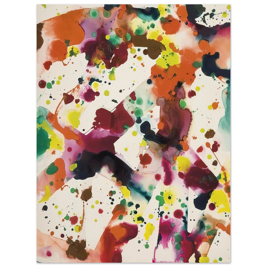 Sam Francis - Untitled  SF72-027  Fine Art Poster - Default Title