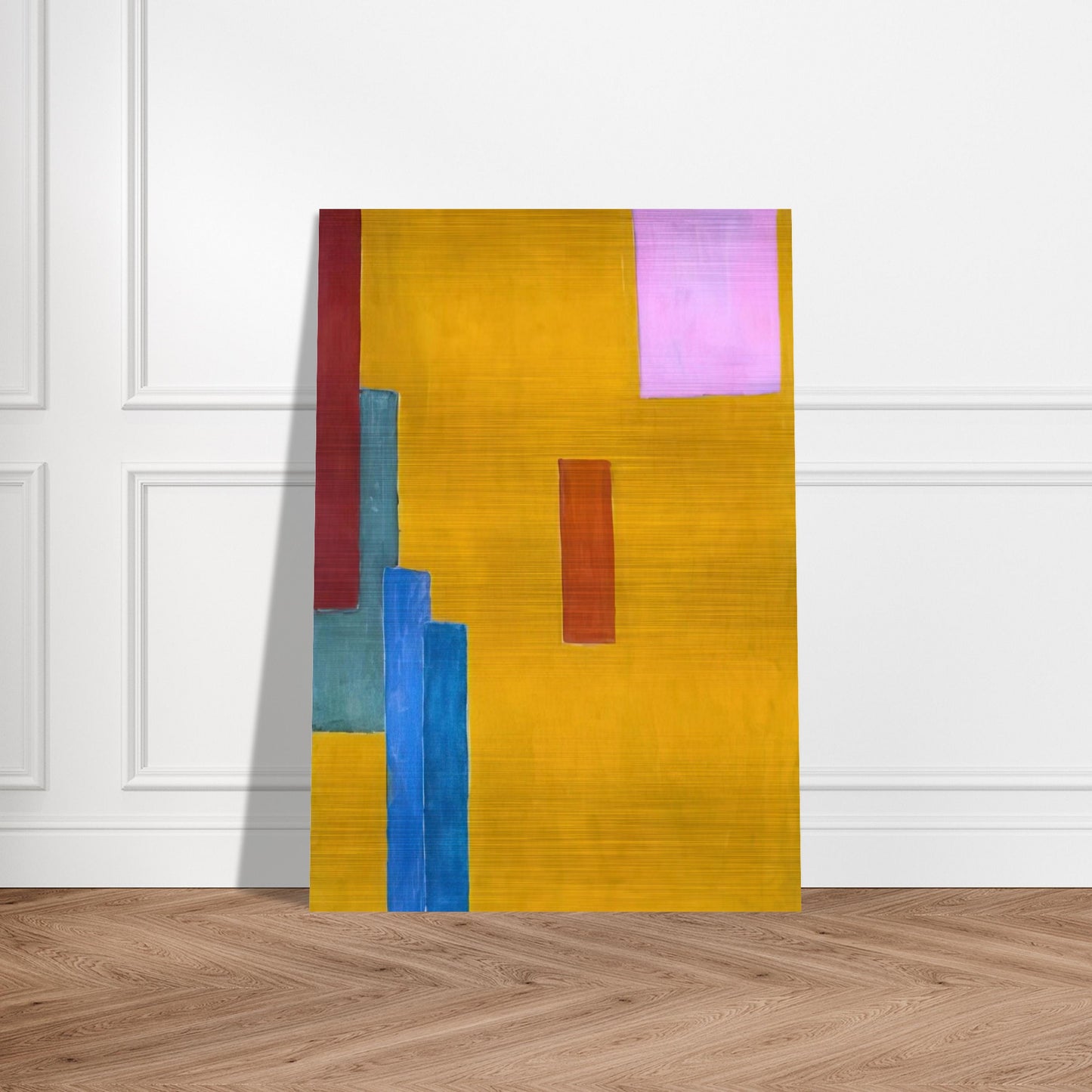 ABSTRACT PAINTING 1914 - Vanessa Bell Brushed Aluminum Print - 70x100 cm / 28x40 inches | Vanessa Bell Aluminum Print | Vanessa Bell Prints