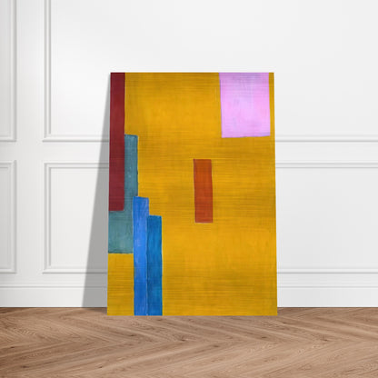 ABSTRACT PAINTING 1914 - Vanessa Bell Brushed Aluminum Print - 70x100 cm / 28x40 inches | Vanessa Bell Aluminum Print | Vanessa Bell Prints