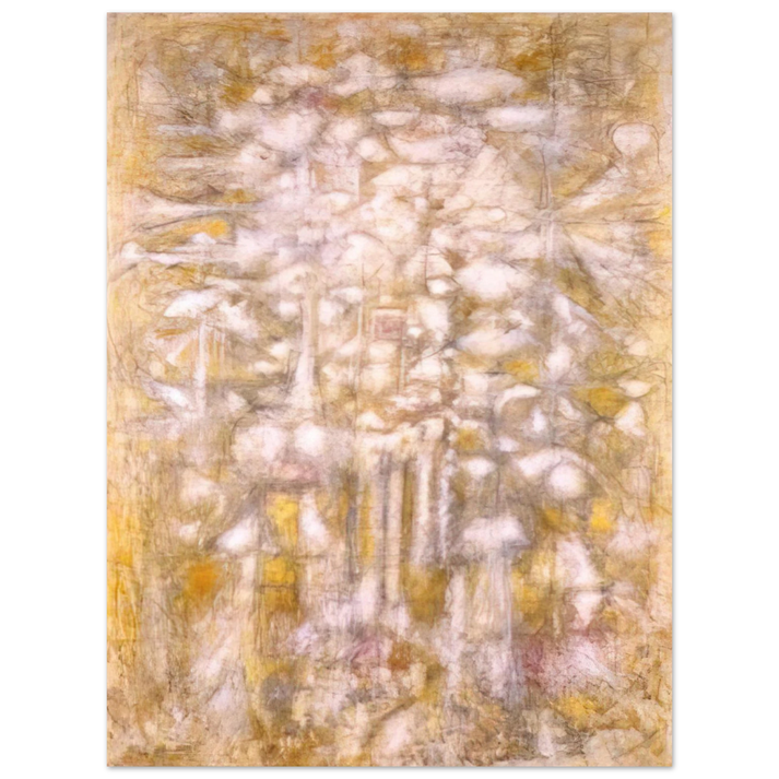 Richard Pousette-Dart - Golden Dawn  75x100 cm / 30x40inches Fine Art Poster