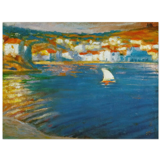 Salvador Dali - LANDSCAPE NEAR CADAQUES 1921 Fine Art Poster - Default Title