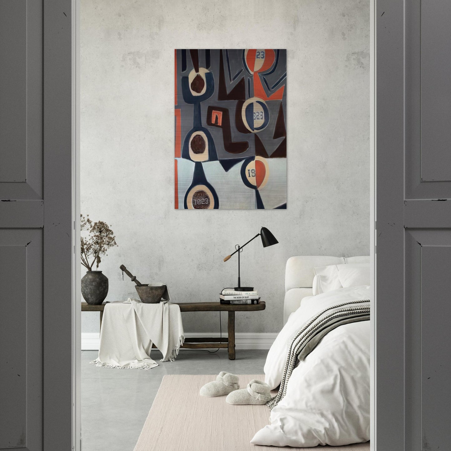 1823 - 2008 United States - Will Barnet Brushed Aluminum Print - 70x100 cm / 28x40 inches | Will Barnet Aluminum Print | Will Barnet Prints